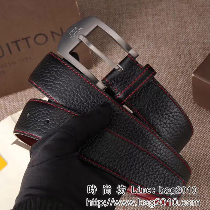路易威登LV logo Taurillon 經典男士皮帶 LHG1644